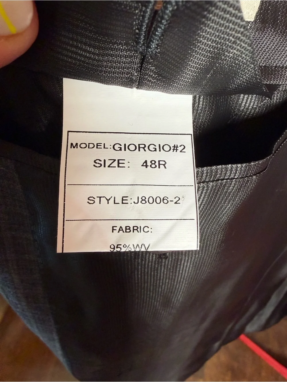 NWT Santorelli Gray Two-Button Sport Coat…48R